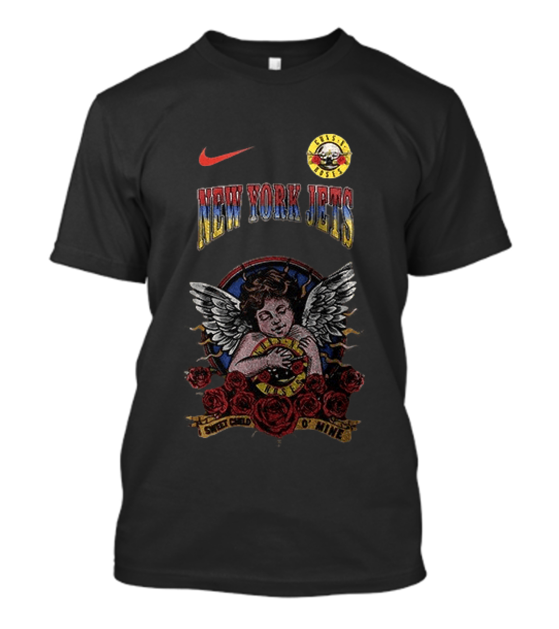 Nike New York Jets Guns N Roses Sweet Child O' Mine T-Shirt