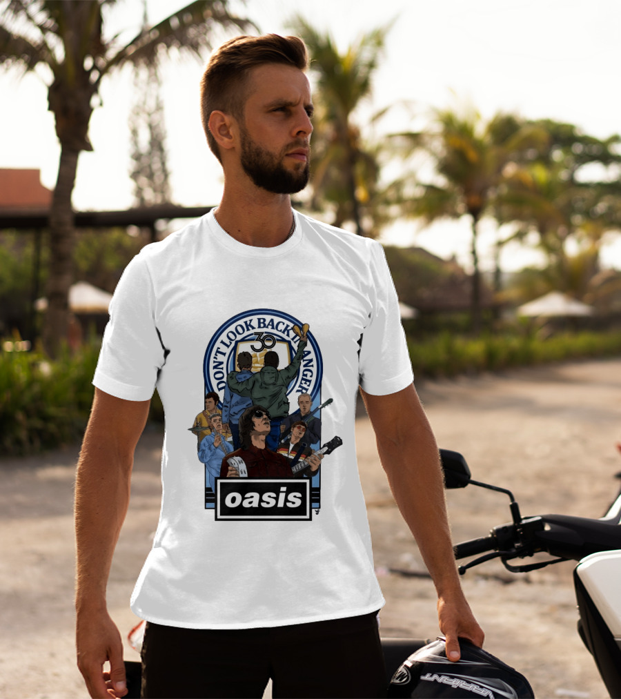 Don't Look Back In Anger Oasis 30th Anniversary Celebration T-Shirt