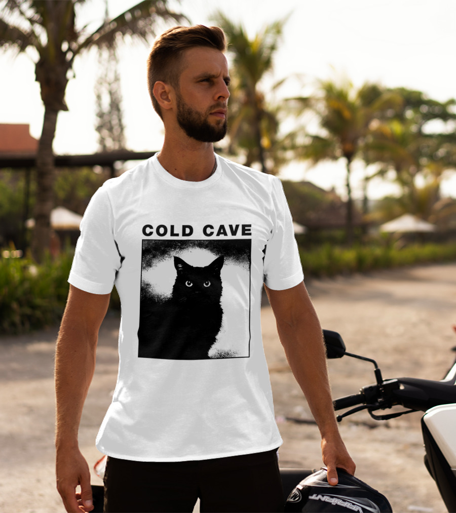 COLD CAVE Cat In Shadow T-Shirt