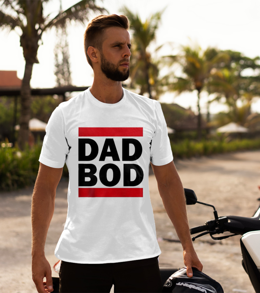 Dad Bod Red Stripes T-Shirt