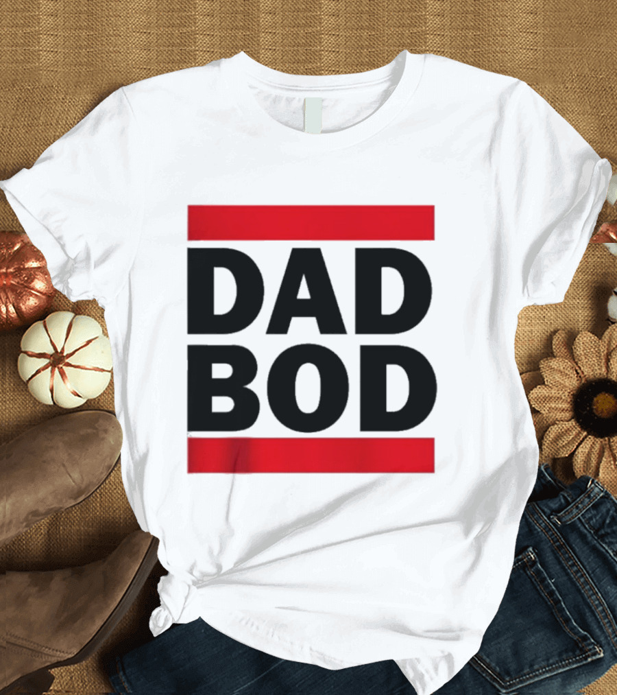 Dad Bod Red Stripes T-Shirt