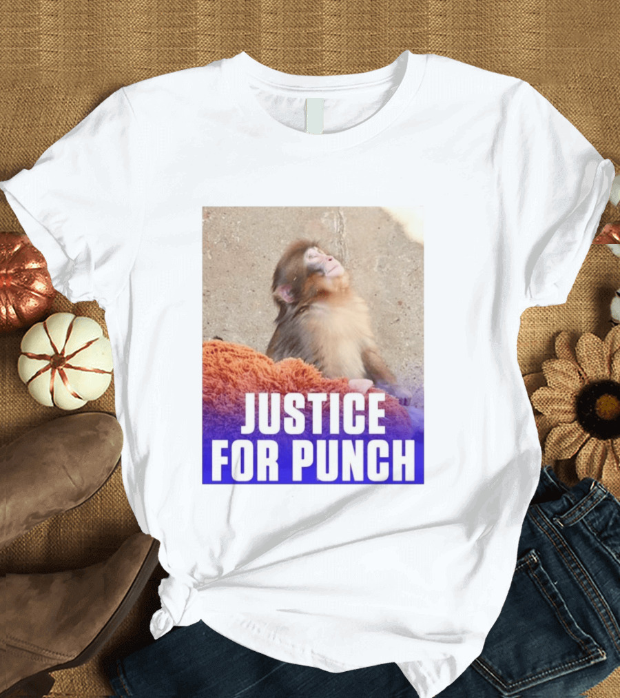 Justice For Punch Monkey T-Shirt