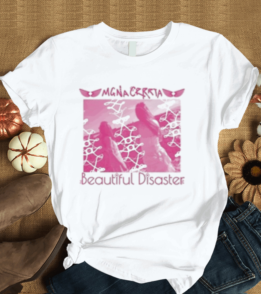 MGNA Crrrta Beautiful Disaster Butterflies T-Shirt