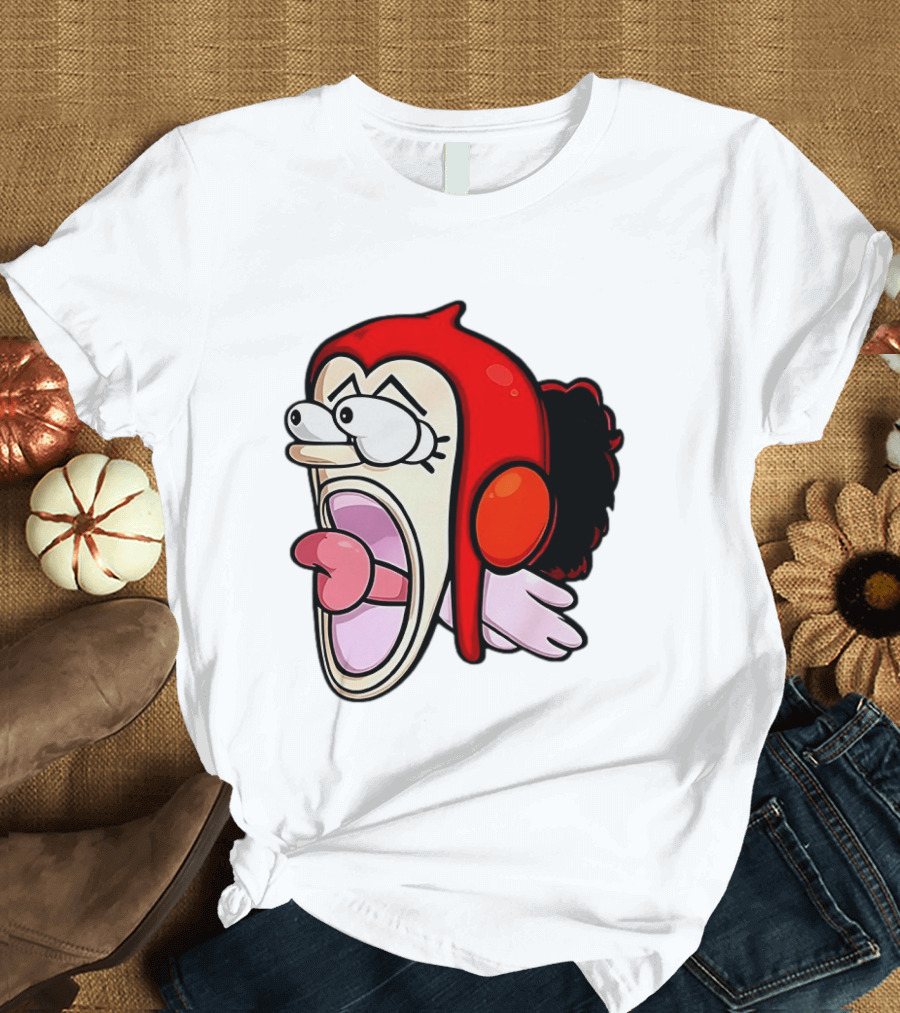 Usopp Sogeking Shout Expression Digital Drawing T-Shirt
