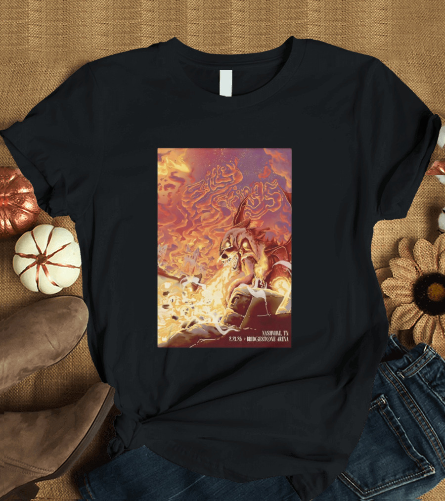 Billy Strings 2.21.26 Bridgestone Arena Nashville TN T-Shirt
