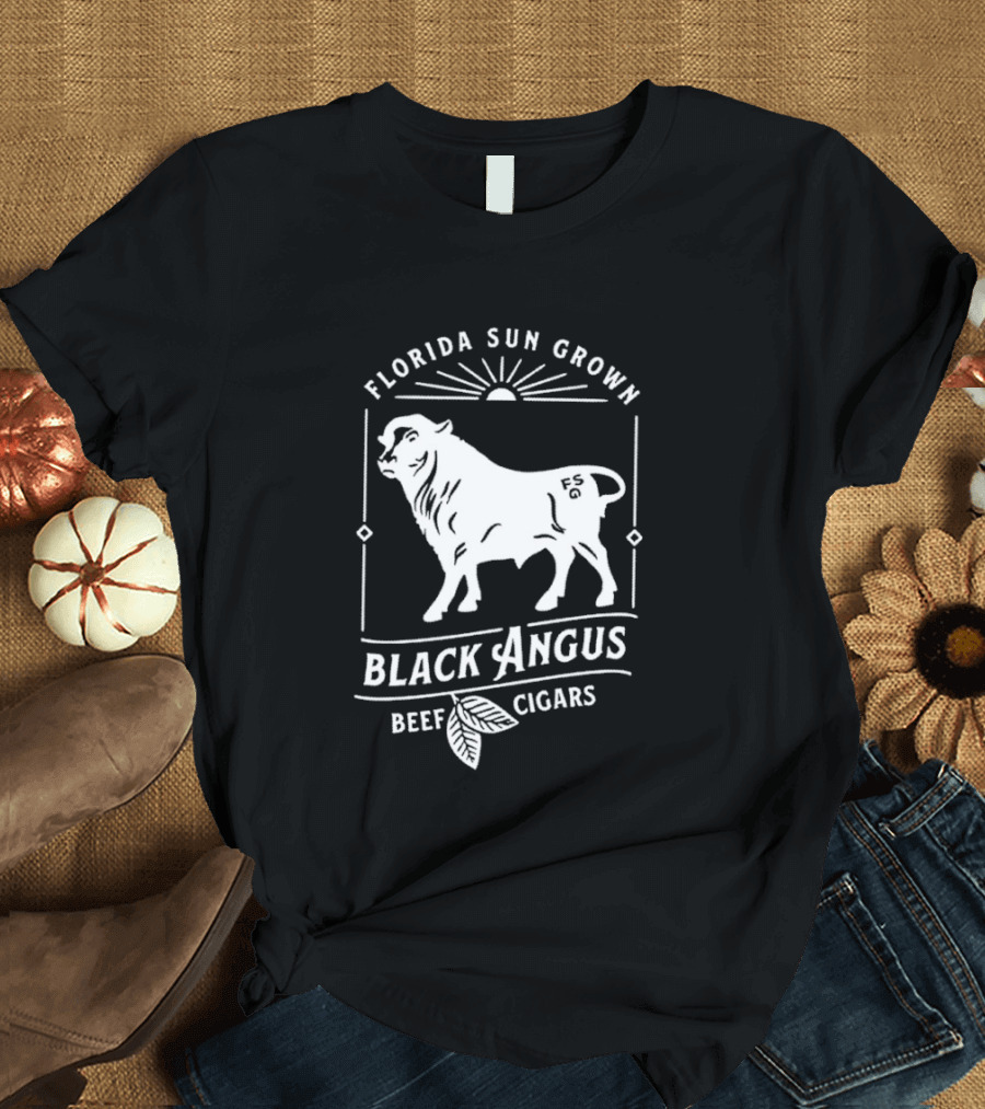Florida Sun Grown Black Angus Beef Cigars FSG T-Shirt
