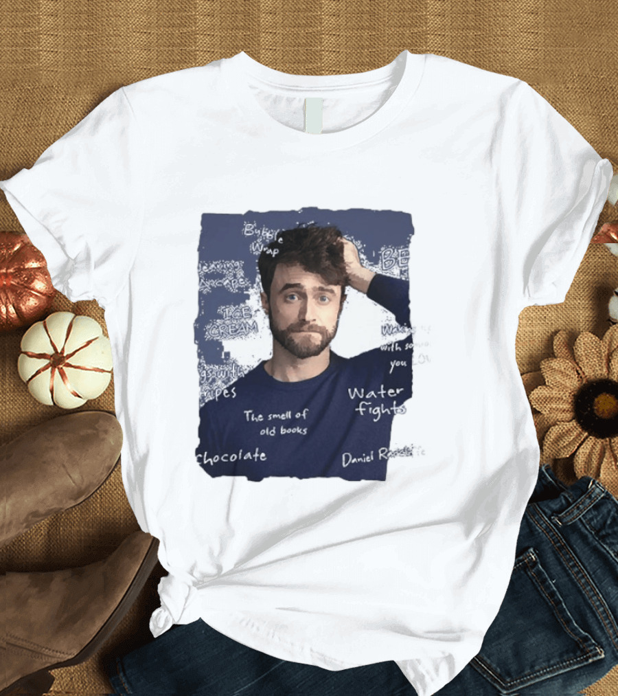 Bubble Wrap Beside Water Fights Ice Cream Chocolate The Smell Of Old Books Daniel T-Shirt