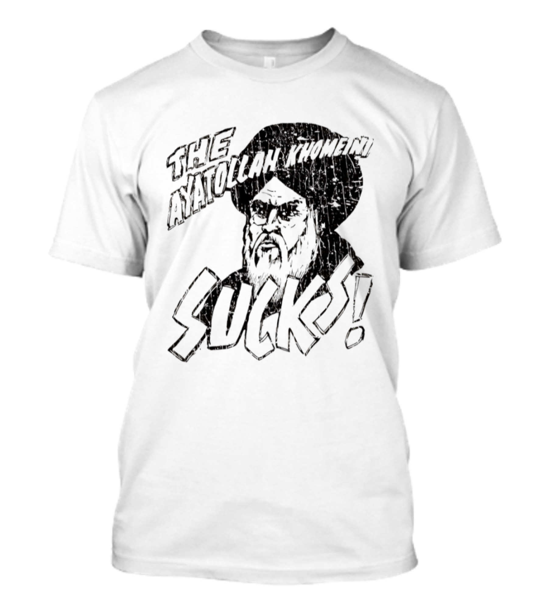 The Ayatollah Khomeini Sucks 1979 T-Shirt