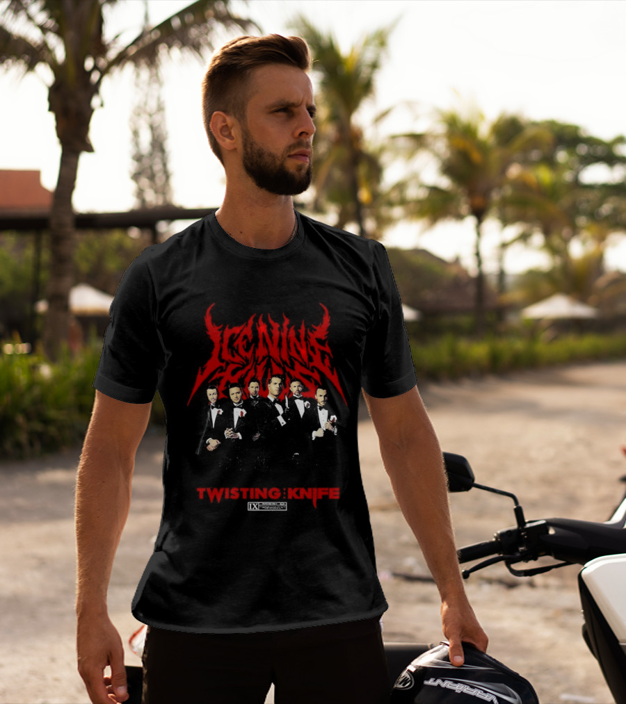 Ice Nine Kills X Scream 7 Twisting The Knives Part One Nightmare On The Knife T-Shirt