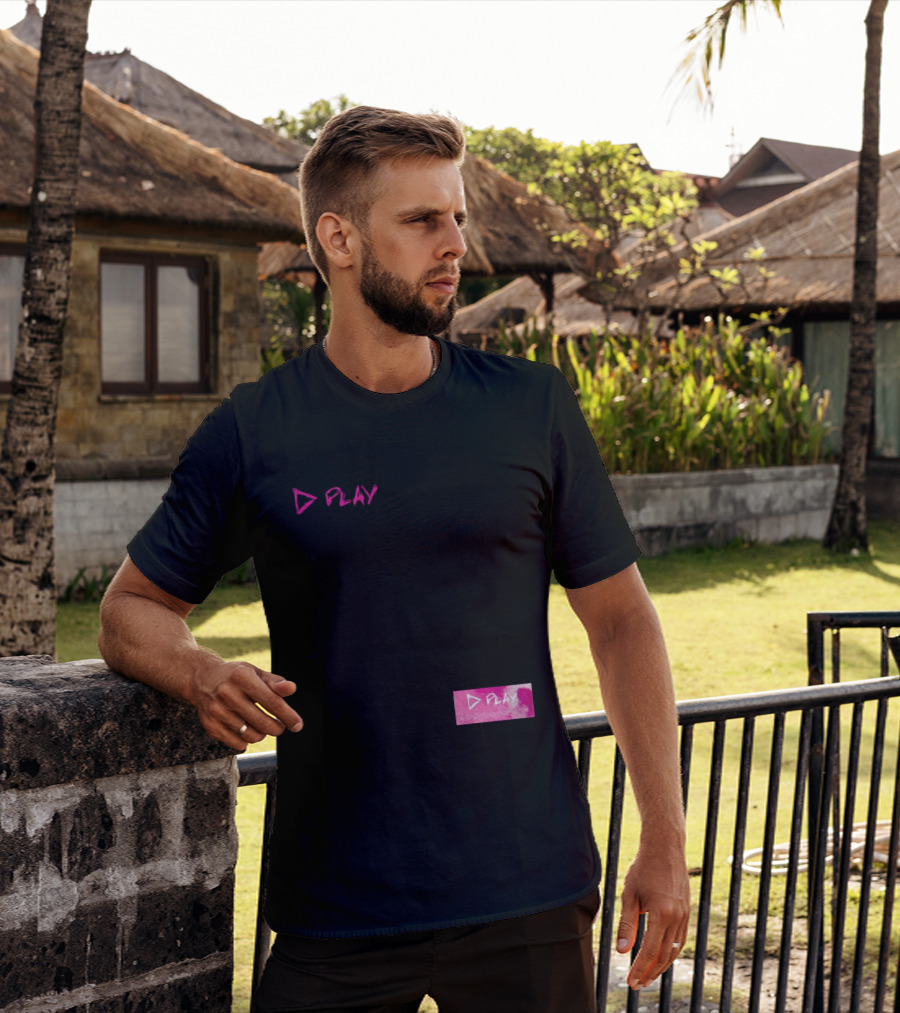 Ed Sheeran Loop Tour 2026 Play Pink T-Shirt