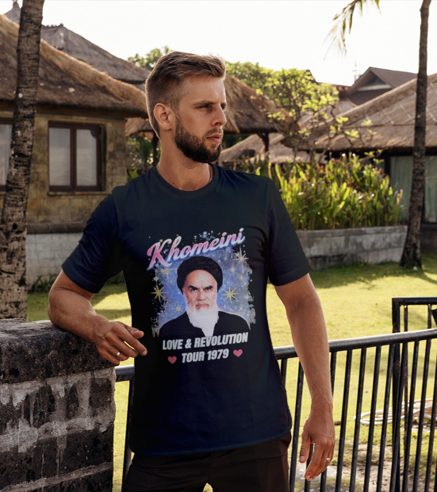 Khomeini Love & Revolution Tour 1979 T-Shirt