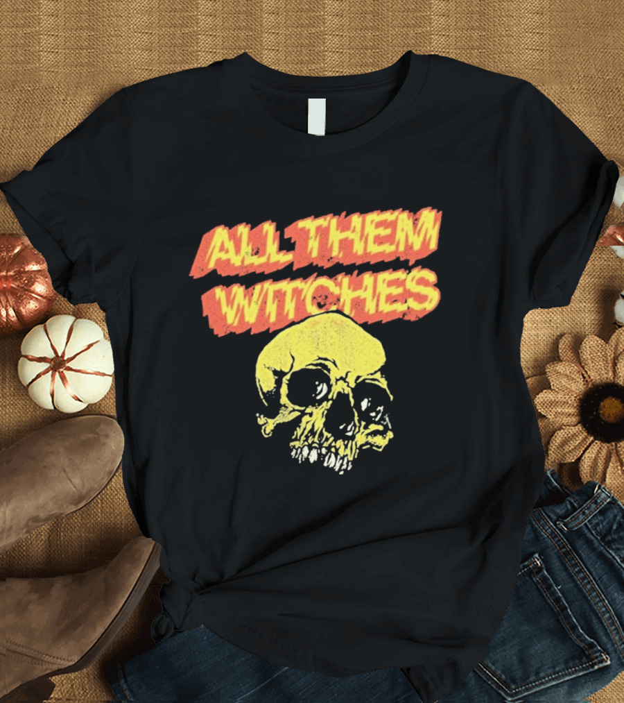 All Them Witches Skull Punk Bold Graphic 2026 T-Shirt