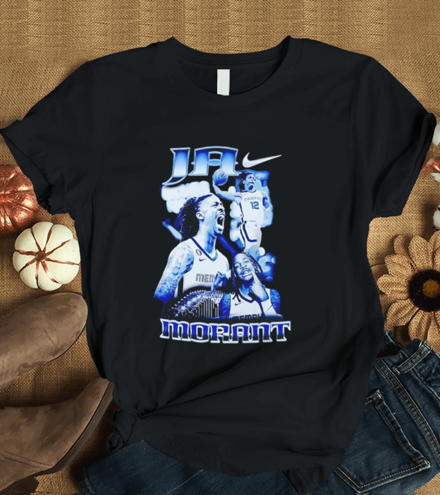 Ja Morant Memphis NBA All Star Highlights Nike Grizzlies T-Shirt
