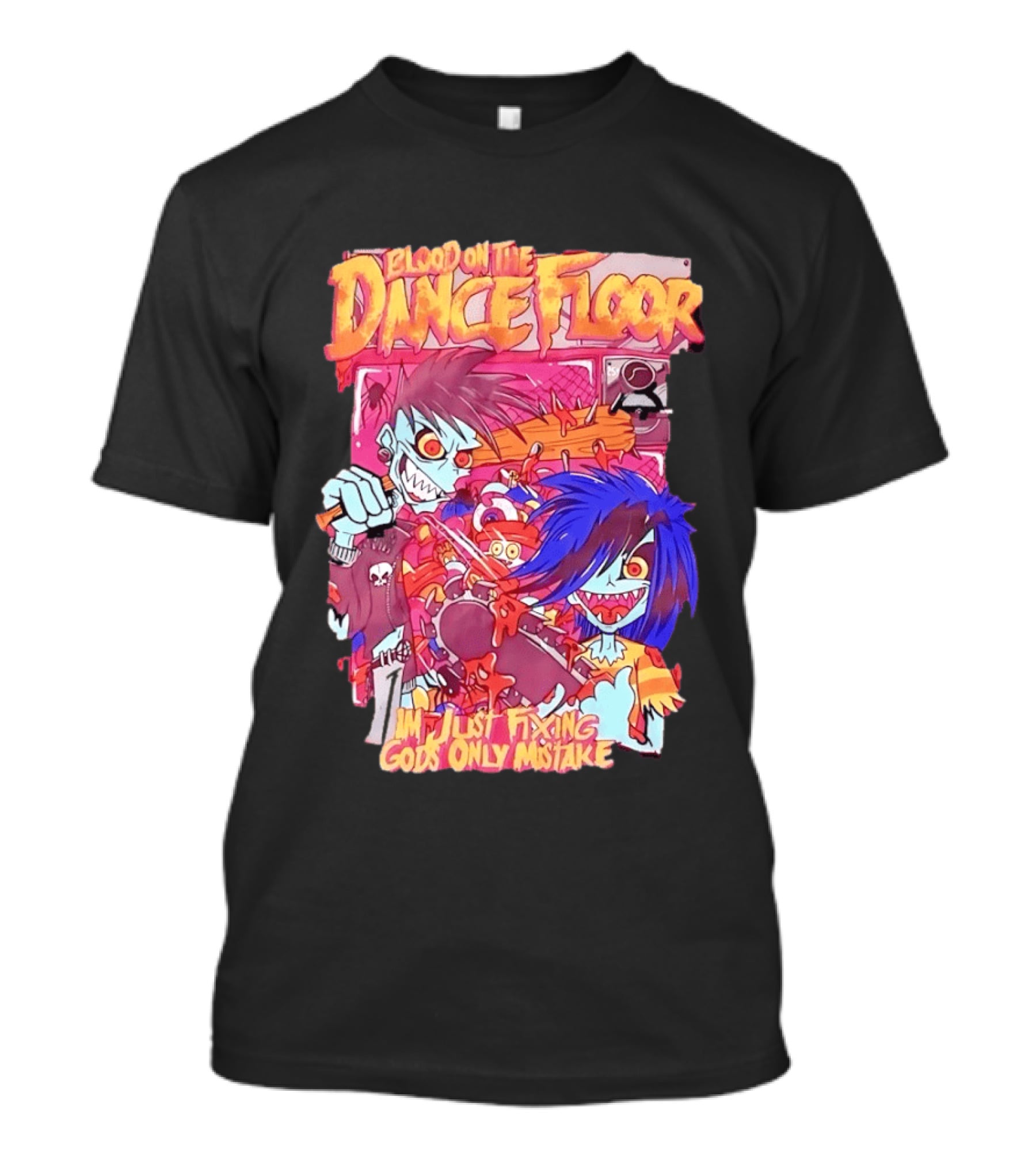 Blood On The Dance Floor I'm Just Fixing God's Only Mistake Zombie Chainsaw T-Shirt