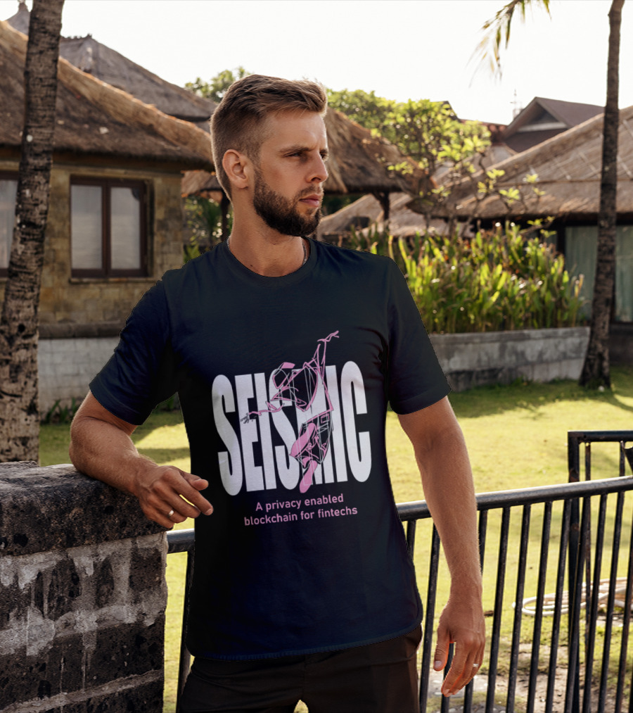 Seismic Privacy Enabled Blockchain For Fintechs T-Shirt