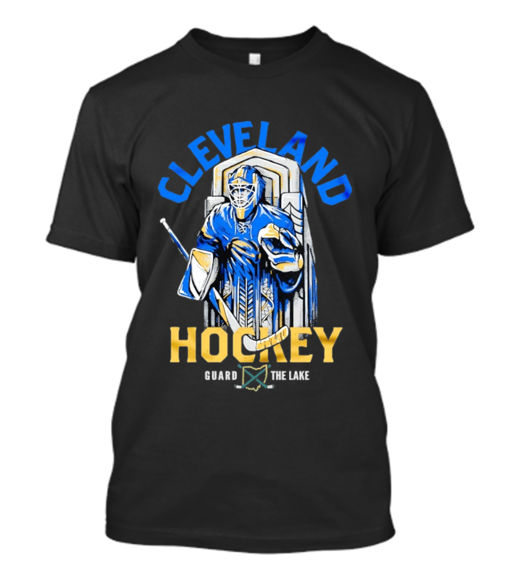 Cleveland Hockey Monsters Guard The Lake T-Shirt
