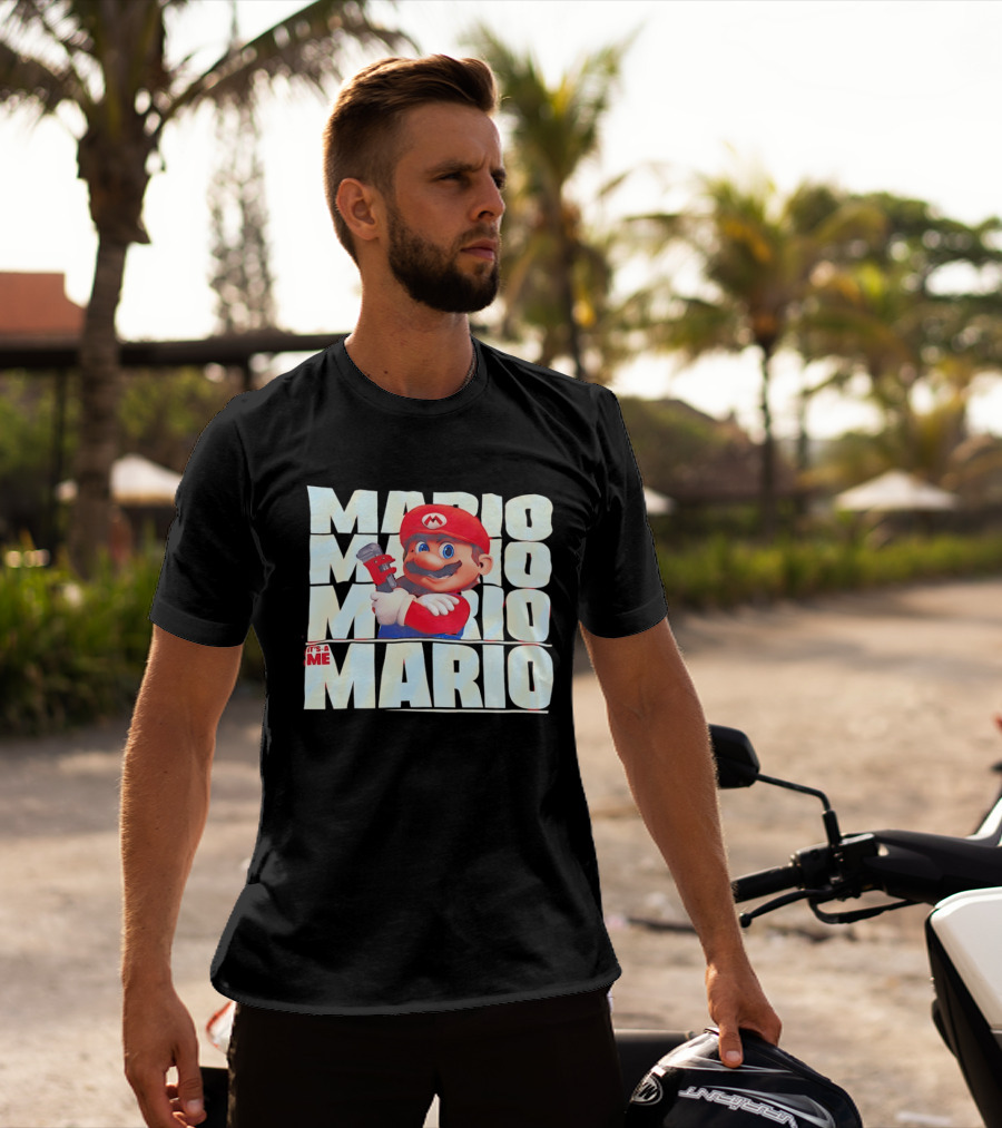 Mario Bros Red Movie It's A Me T-Shirt