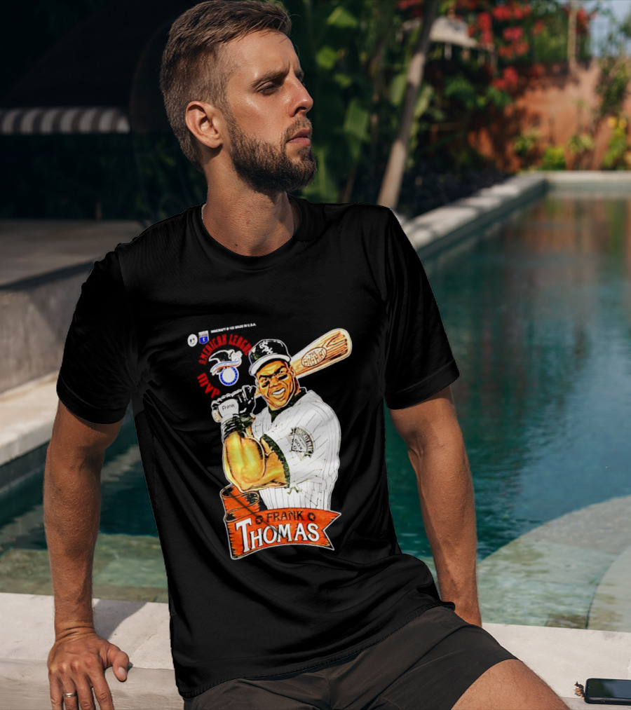 Frank Thomas Chicago White Sox MVP The Big Hurt Baseball Legend T-Shirt