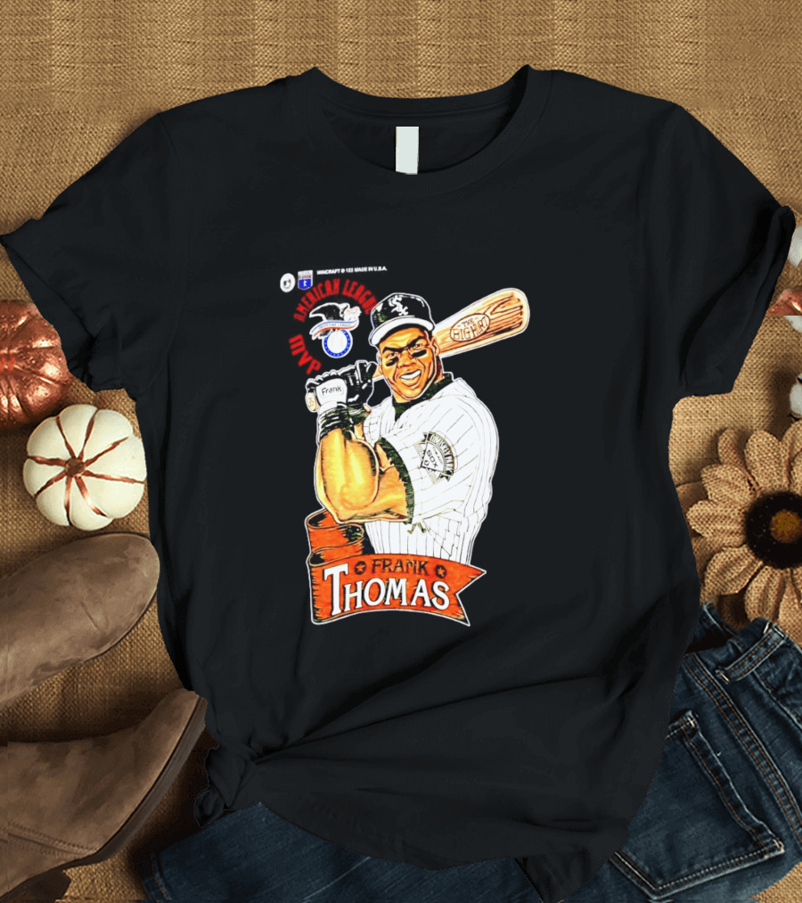 Frank Thomas Chicago White Sox MVP The Big Hurt Baseball Legend T-Shirt