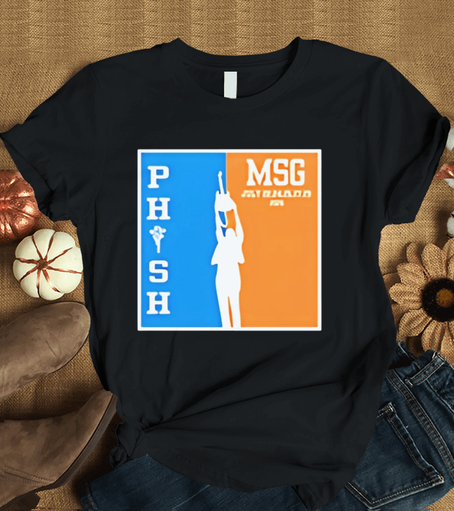 PHISH MSG Silhouette Guitar Concert Event T-Shirt
