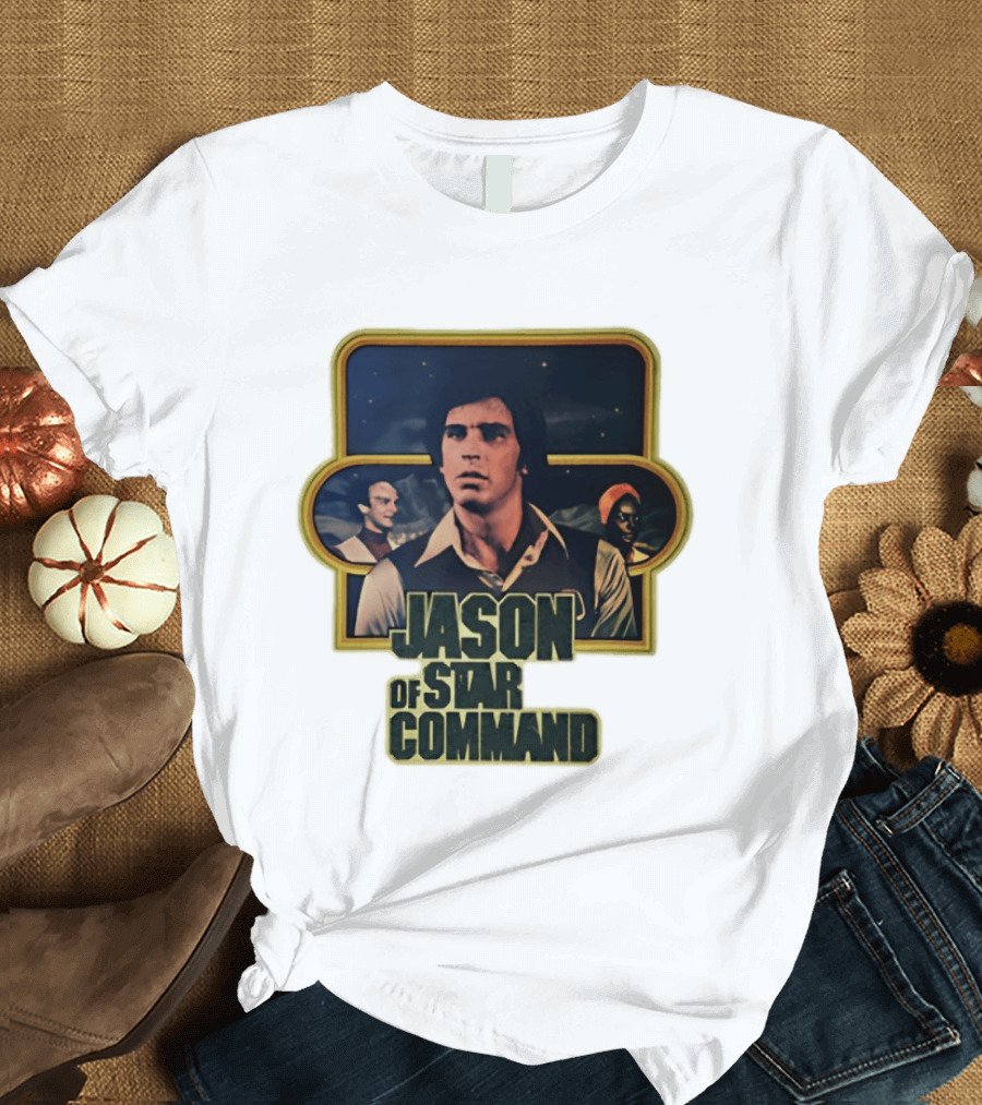 Jason Of Star Command Retro Sci Fi Series Iconic Ensemble T-Shirt