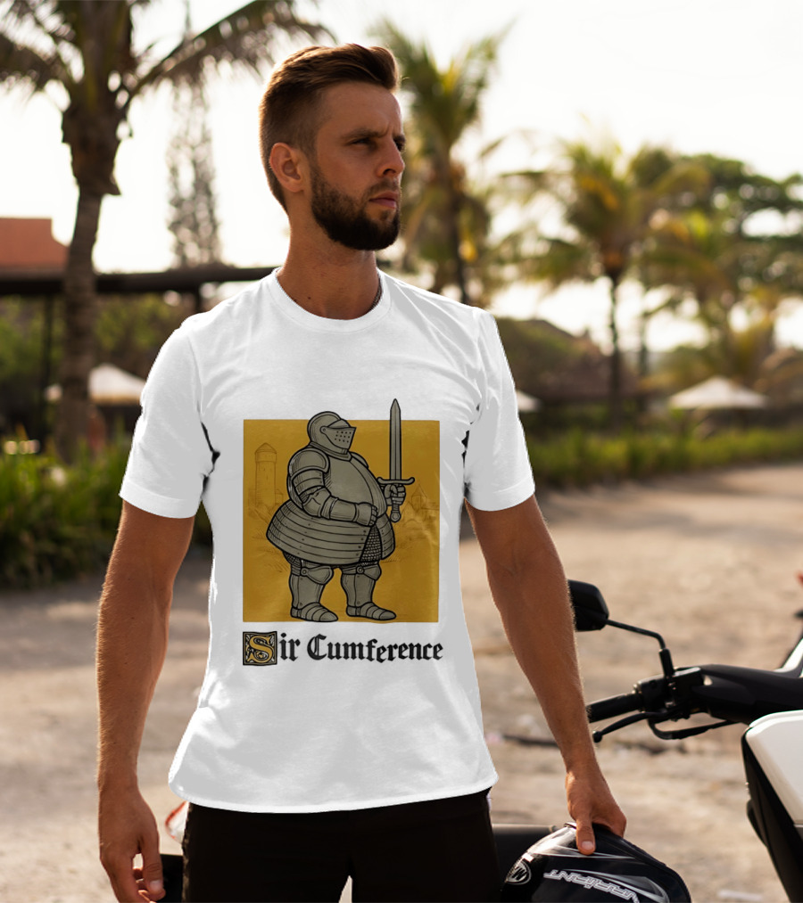 Sir Cumference Chubby Medieval Soldier Holding Sword T-Shirt