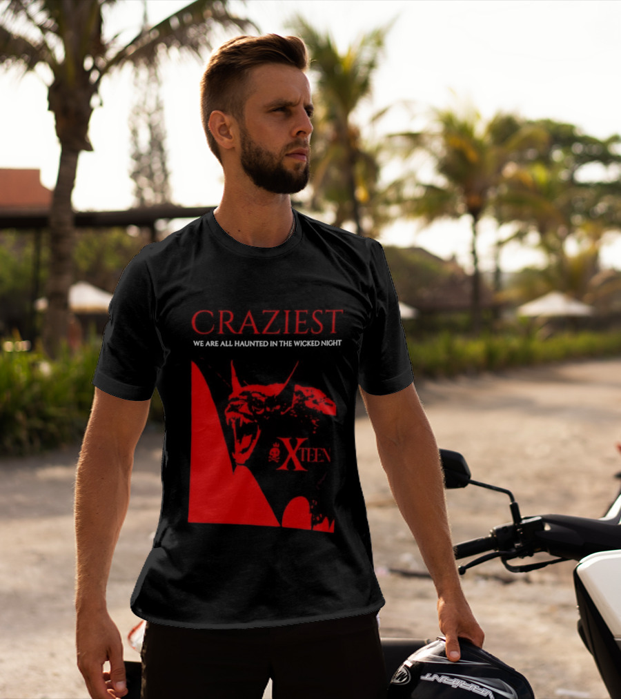 Craziest We Are All Haunted In The Wicked Night Xteen Devil T-Shirt
