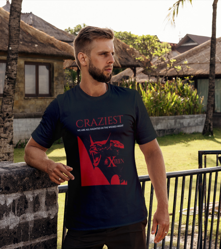 Craziest We Are All Haunted In The Wicked Night Xteen Devil T-Shirt