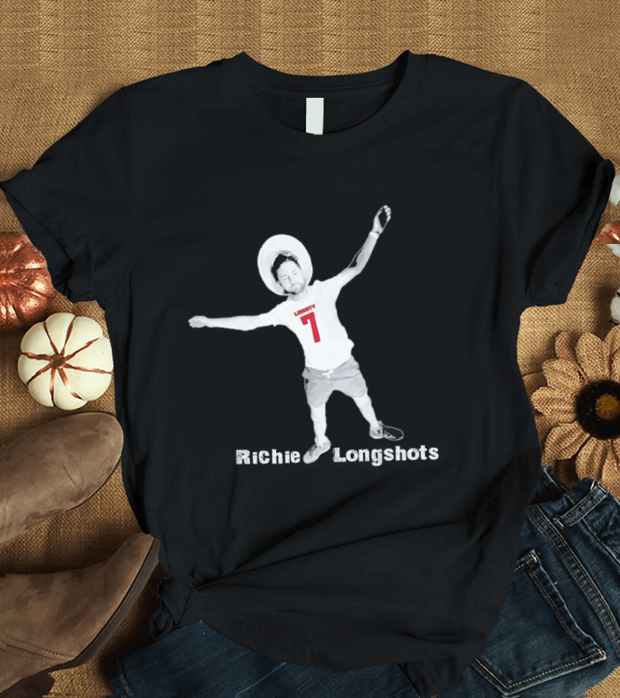 Liberty Flames Richie Longshots Number 7 T-Shirt