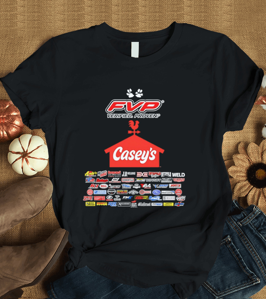FVP Verified Proven Casey's Racing Performance Brands T-Shirt