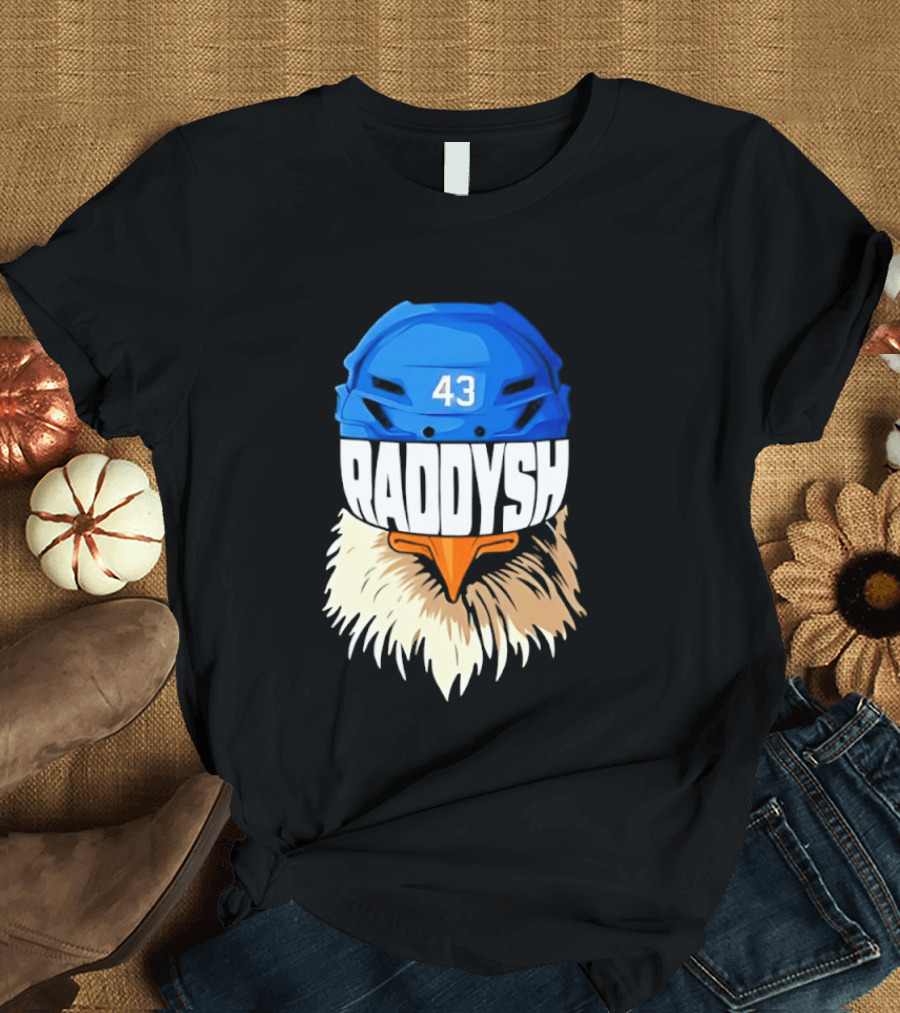 Tampa Bay Lightning Raddysh Bald Eagle 43 Helmet T-Shirt