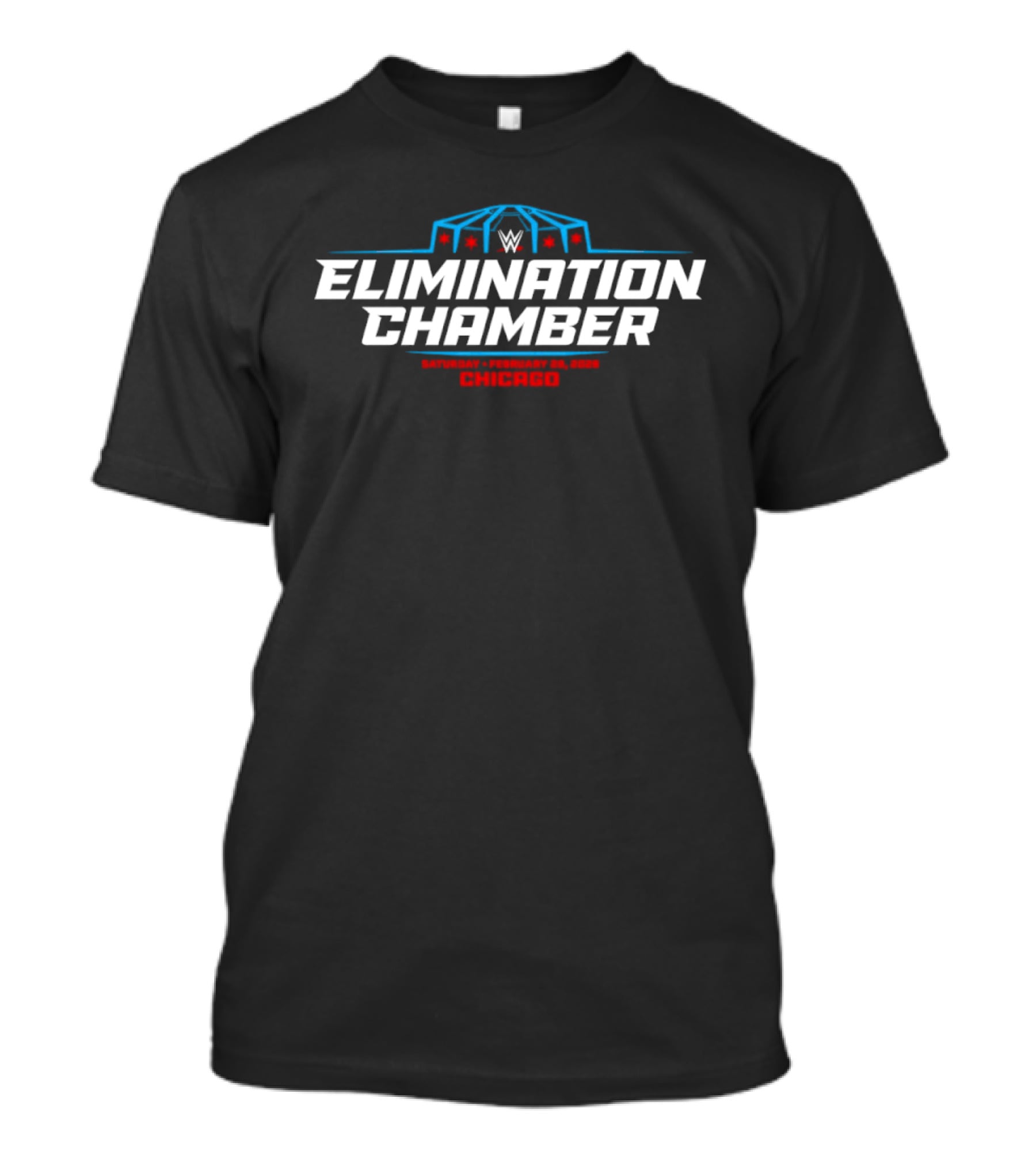 WWE Elimination Chamber 2026 Chicago Event Wrestling T-Shirt