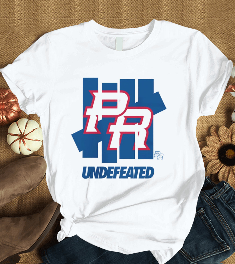 Undefeated PR Baseball Five Strikes T-Shirt