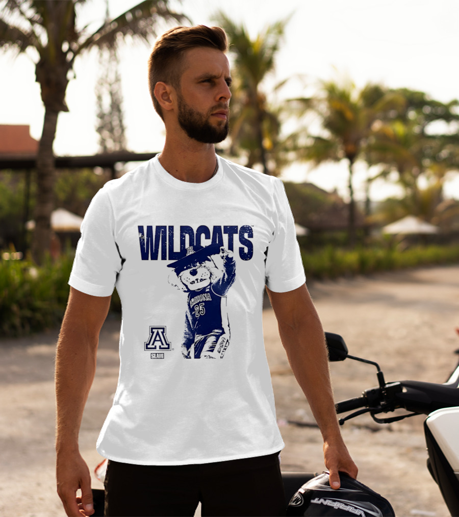 Arizona Wildcats Slam Mascot Spirit T-Shirt