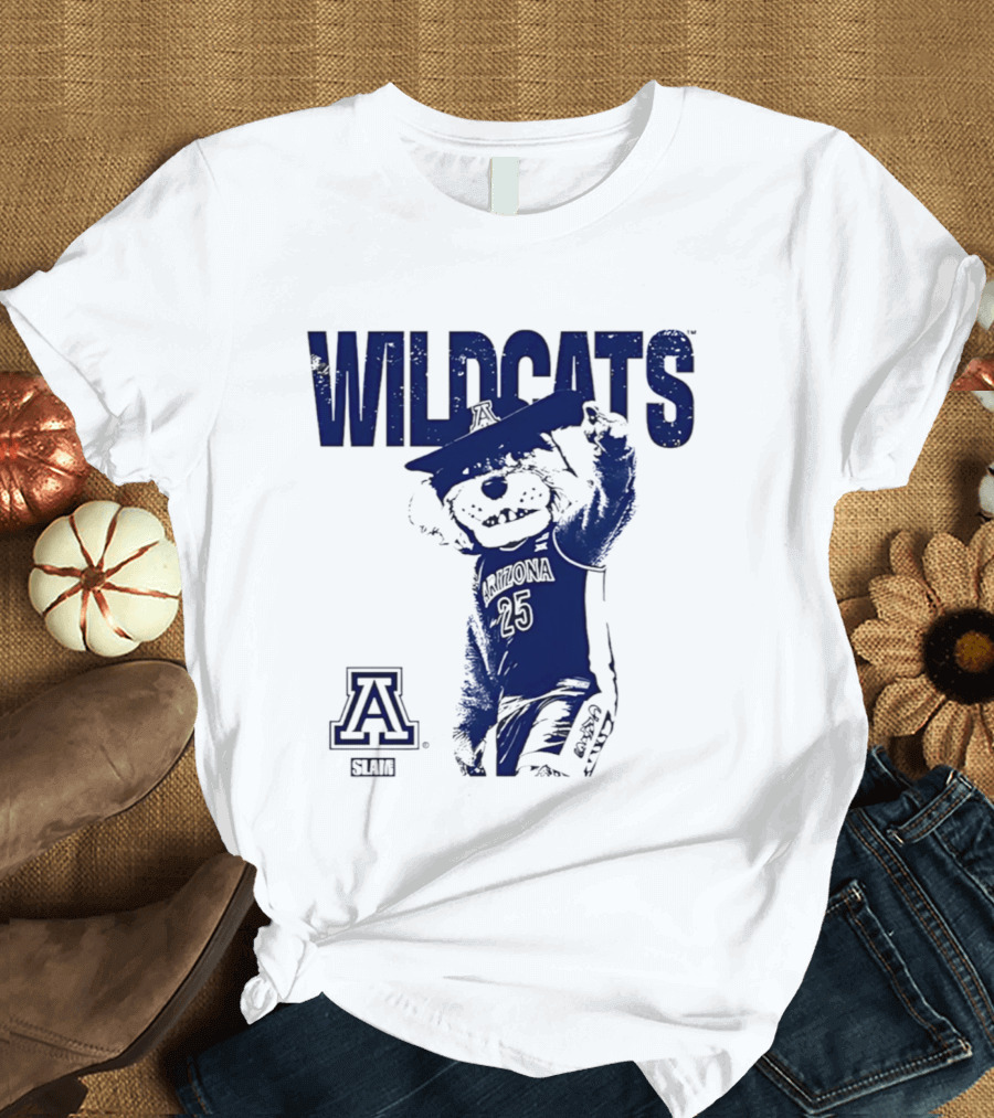 Arizona Wildcats Slam Mascot Spirit T-Shirt