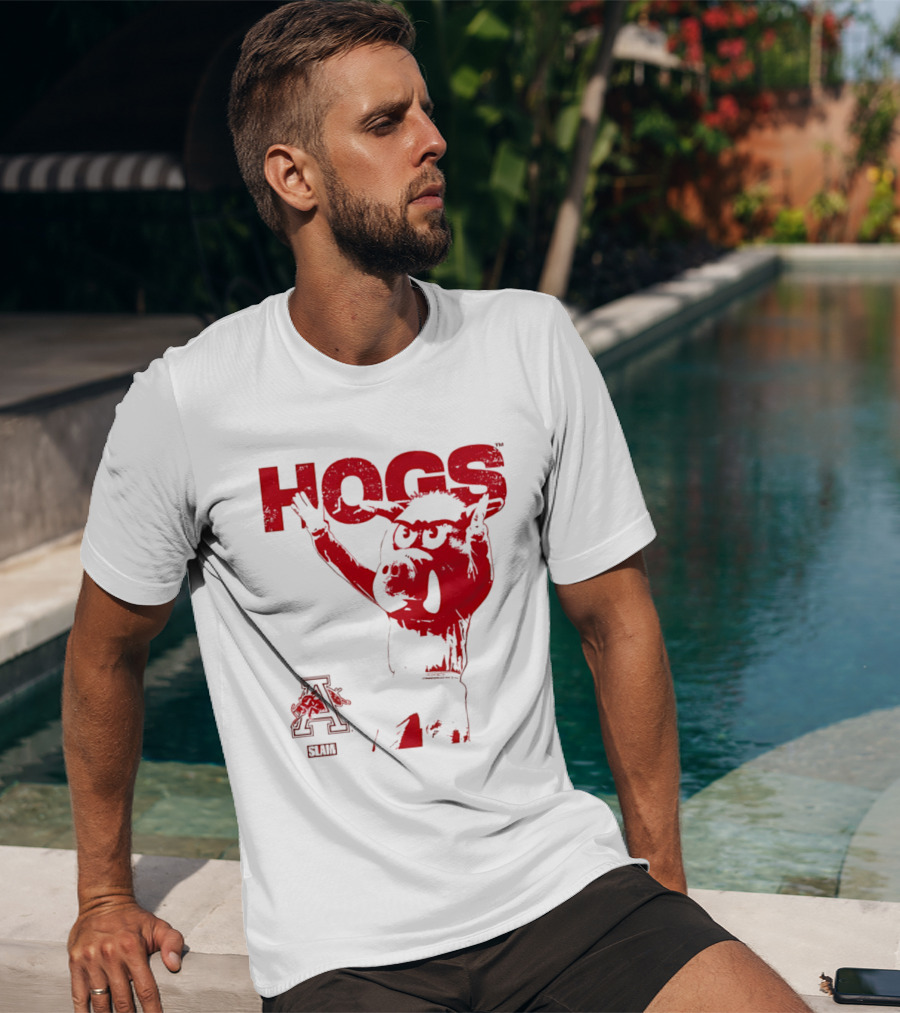 Arkansas Hogs Slam A Mode T-Shirt