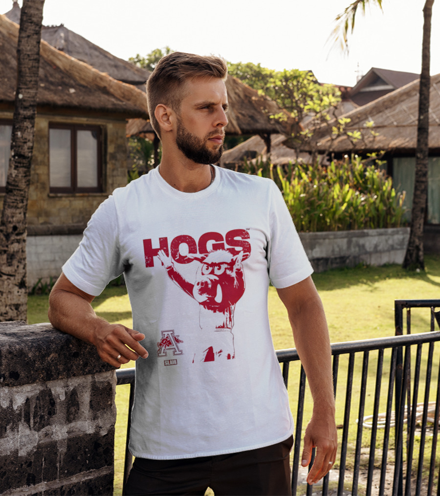 Arkansas Hogs Slam A Mode T-Shirt