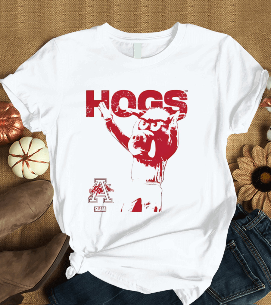 Arkansas Hogs Slam A Mode T-Shirt