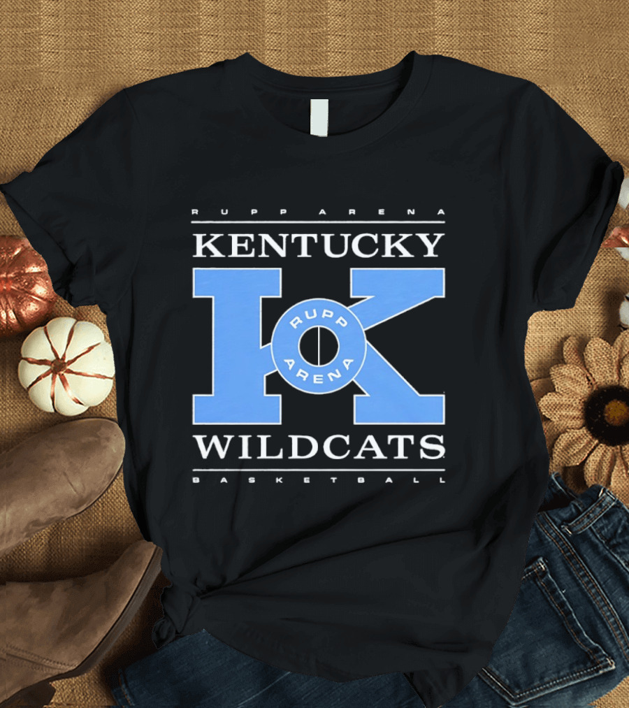 Rupp Arena Kentucky Wildcats Basketball Big K T-Shirt