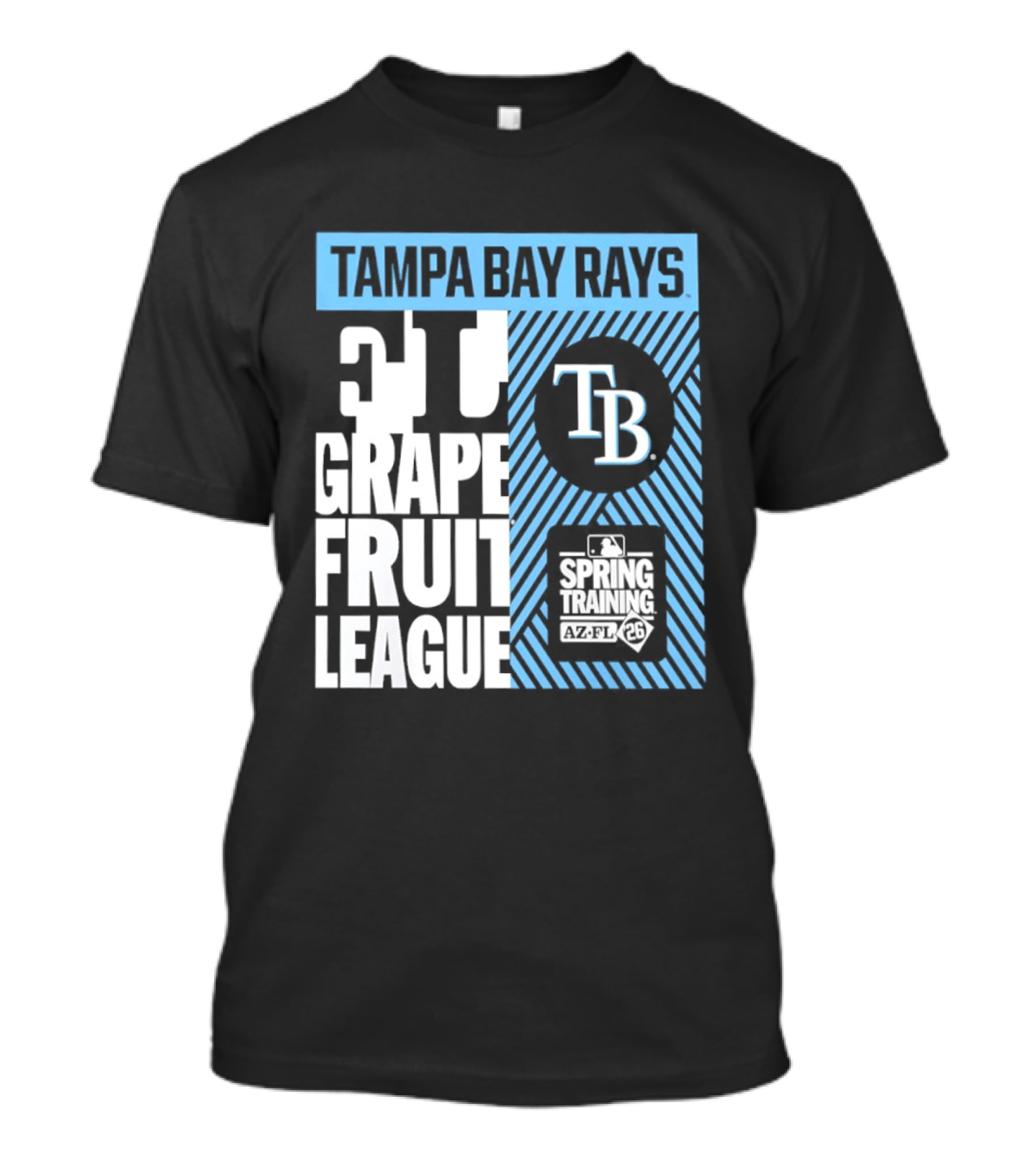 Tampa Bay Rays TB Grapefruit League Spring Training 2026 T-Shirt