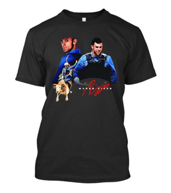 Marco Rizzo Bull Rider Champion Moment T-Shirt