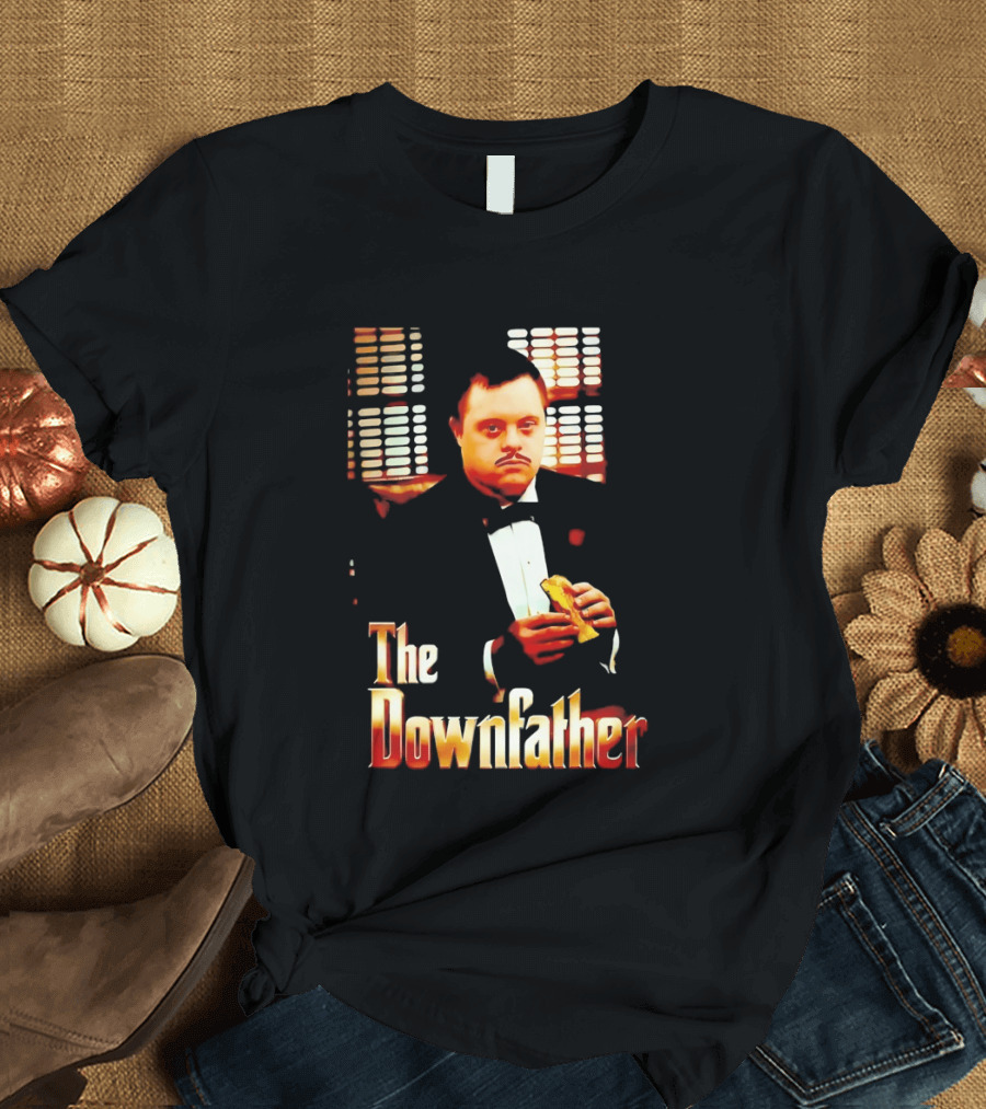The Downfather Iconic Mafia Movie T-Shirt