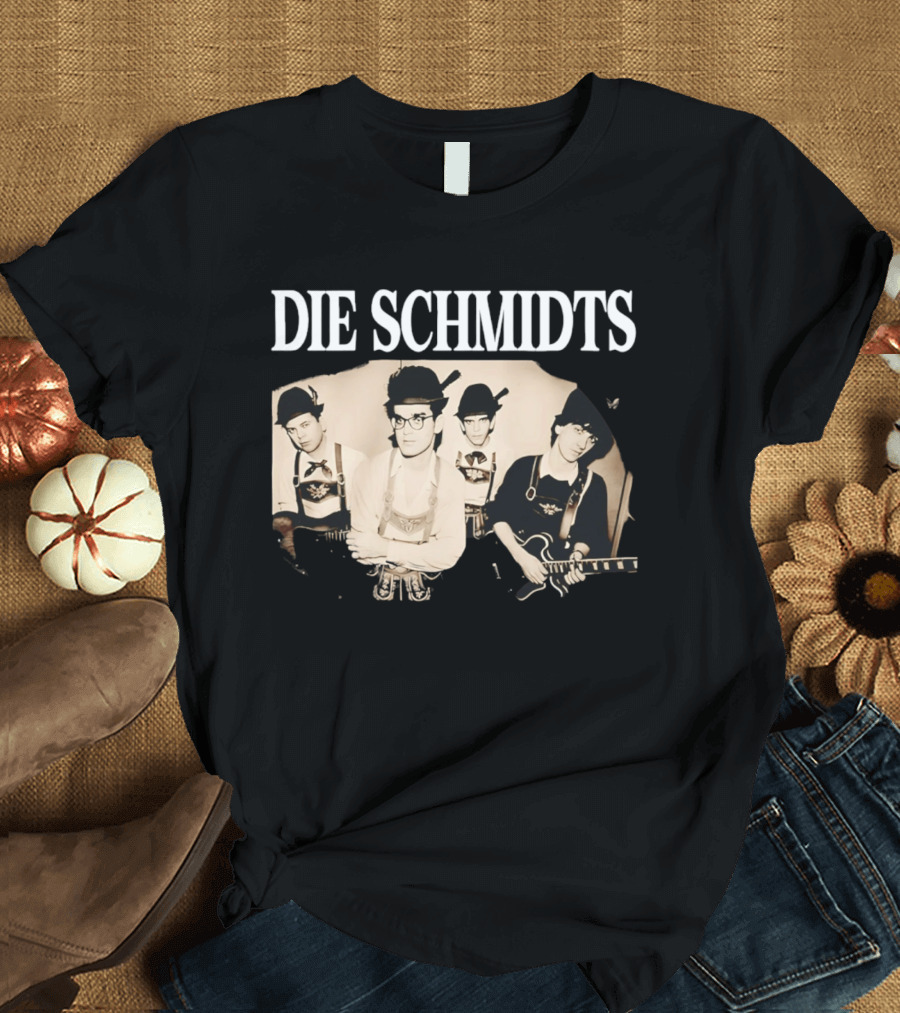 Die Schmidts Oktoberfest Band Bavarian Attire T-Shirt