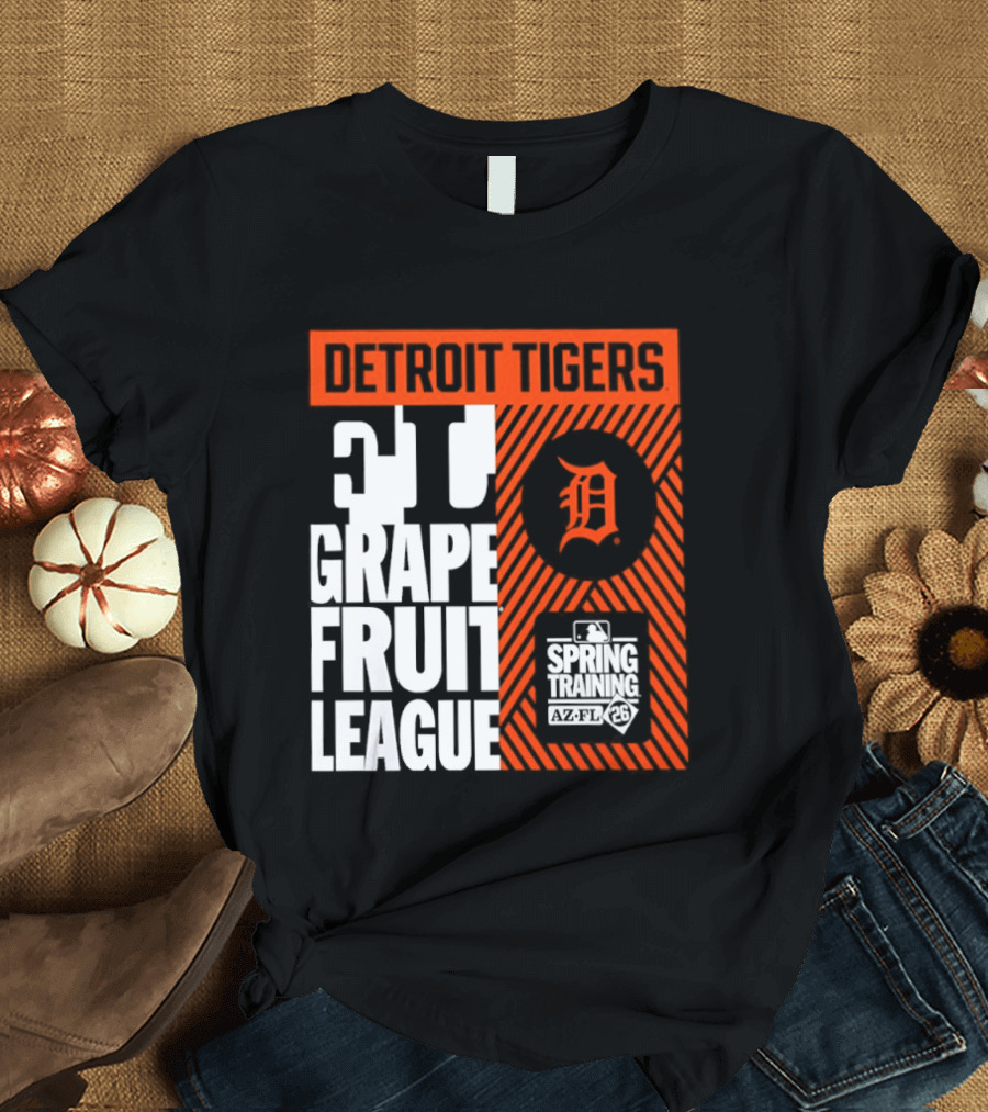 Detroit Tigers Grapefruit League Spring Training 2026 T-Shirt