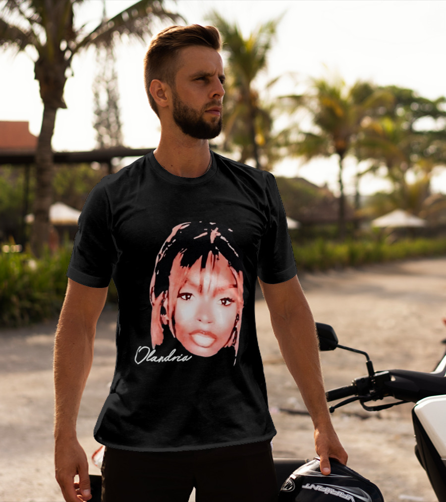 Olandria Carthen Big Face Bold Expression Trend T-Shirt