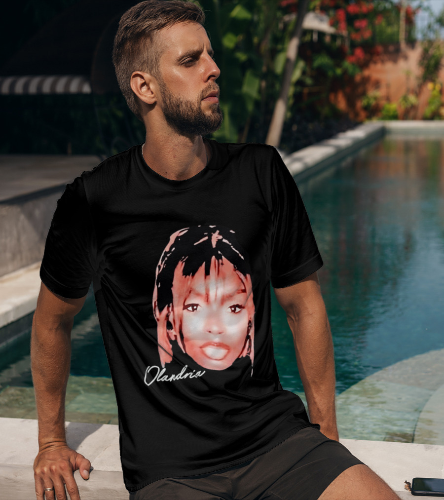 Olandria Carthen Big Face Bold Expression Trend T-Shirt