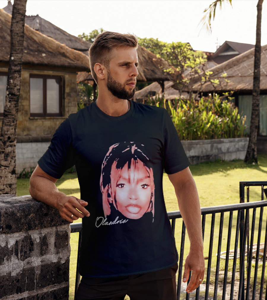Olandria Carthen Big Face Bold Expression Trend T-Shirt