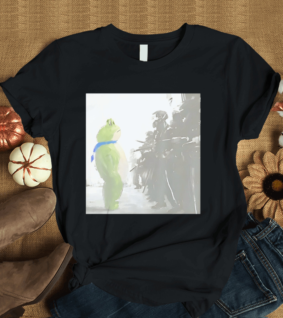 I Stand With Portland Frog Protest Rally Solidarity T-Shirt