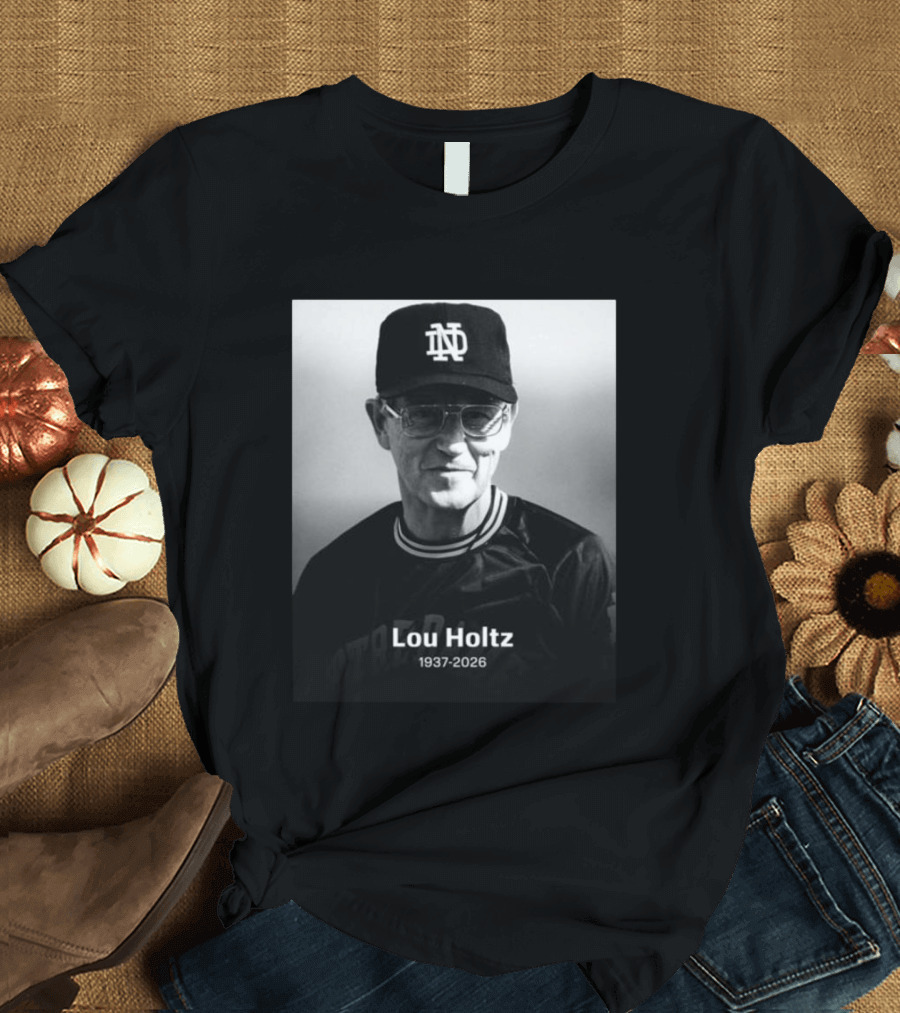 Lou Holtz Notre Dame 1937 2026 T-Shirt