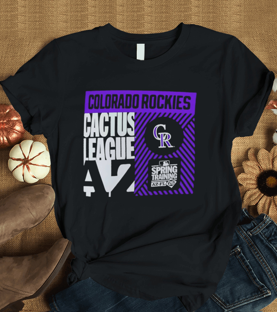Colorado Rockies Cactus League 2026 Spring Training T-Shirt